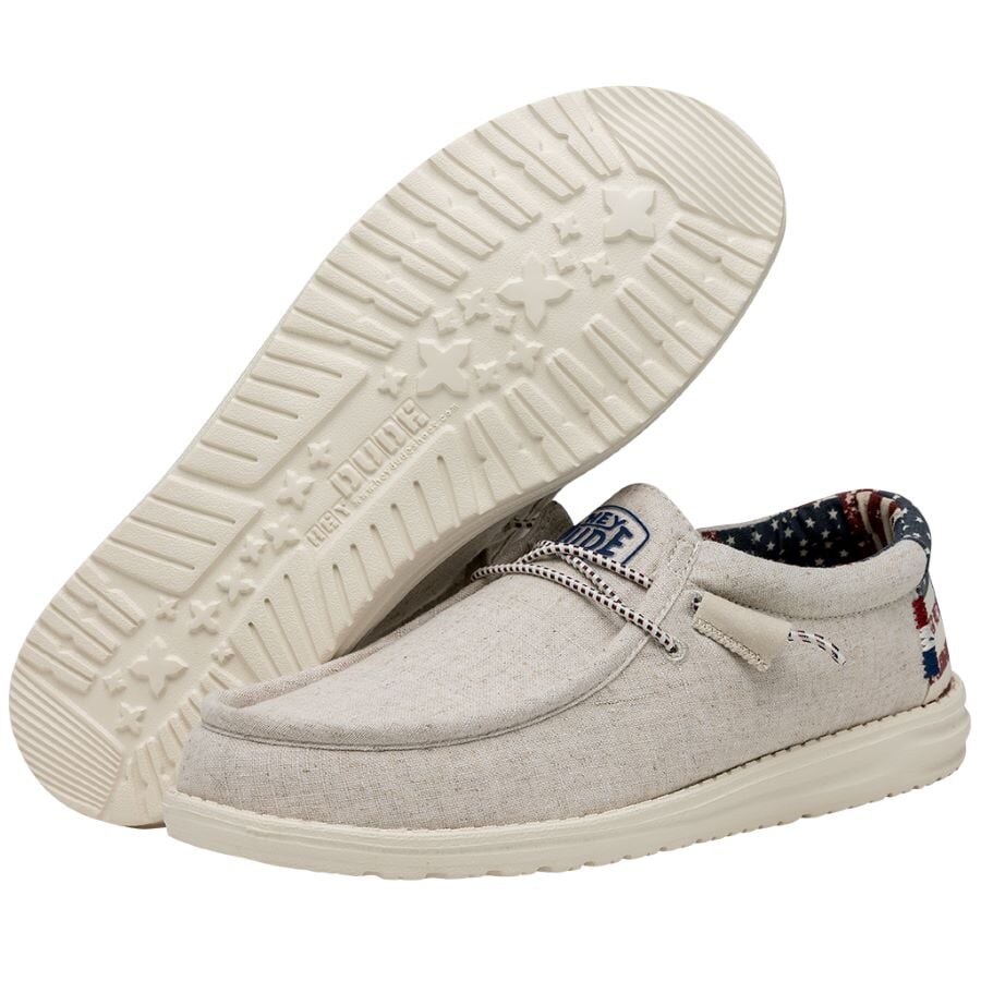 Wally Patriotic – Off White Patriotic - Image 3