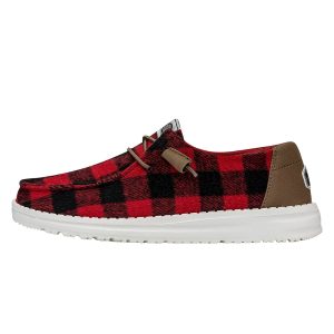Wendy Buffalo Plaid – Red and Black Plaid