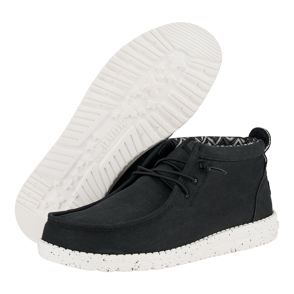 Wally Mid Canvas – Black/White - Image 4