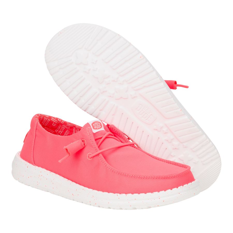 Wendy Stretch Canvas – Fiery Coral - Image 4