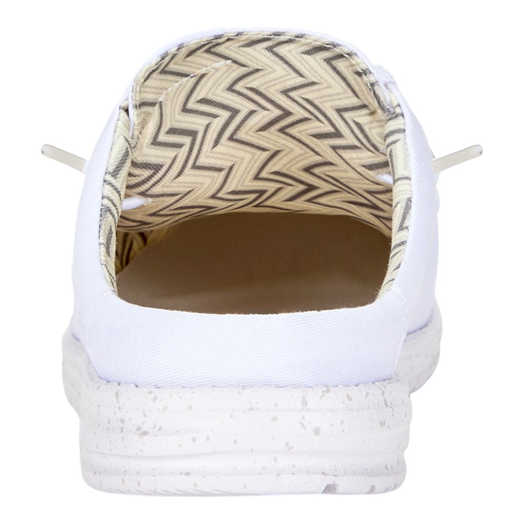Wally Slip Stretch Canvas – White/White - Image 6