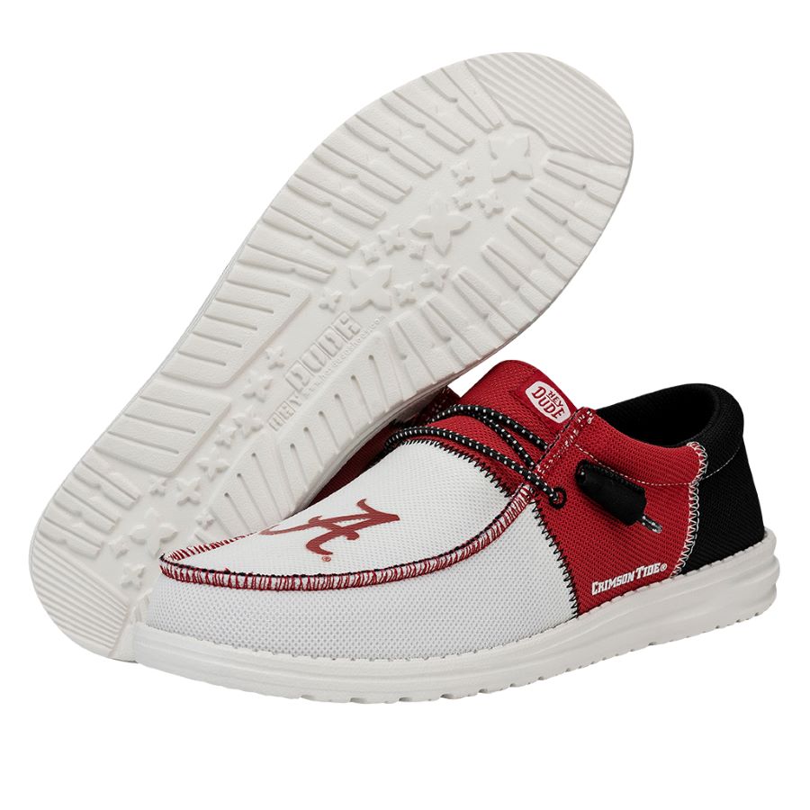 Men's Wally Tri Alabama Crimson Tide – Bama Crimson/White - Image 4