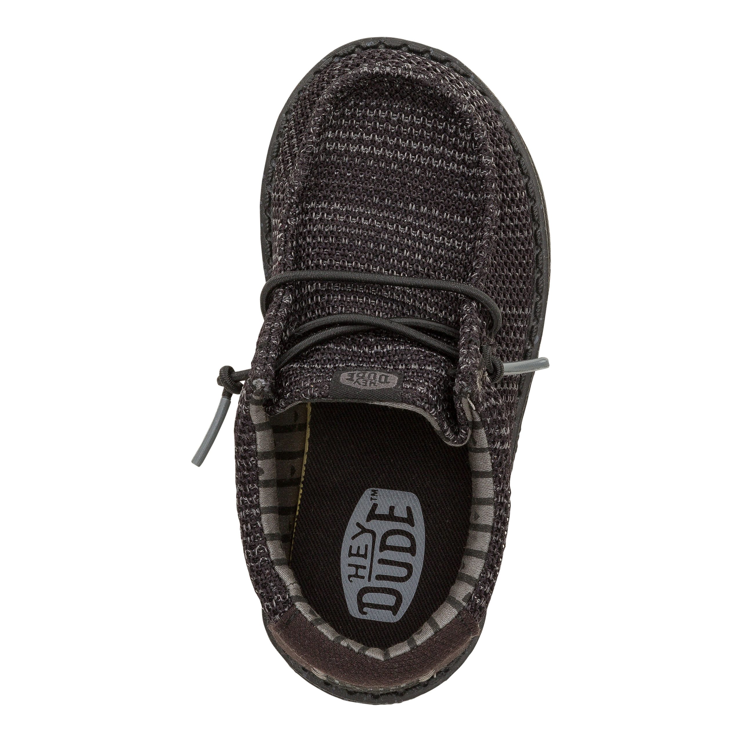 Wally Toddler Stretch Mesh – Black/Black - Image 6