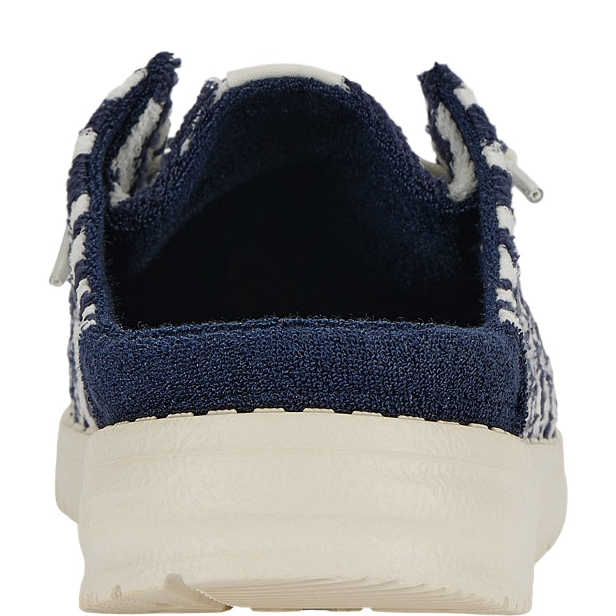 Wendy Slip Terry Stripe – Navy Blazer/Egret - Image 5