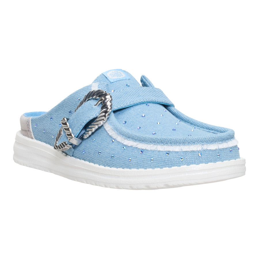 Wendy Slip Buckle Denim – Blue/Multi - Image 7