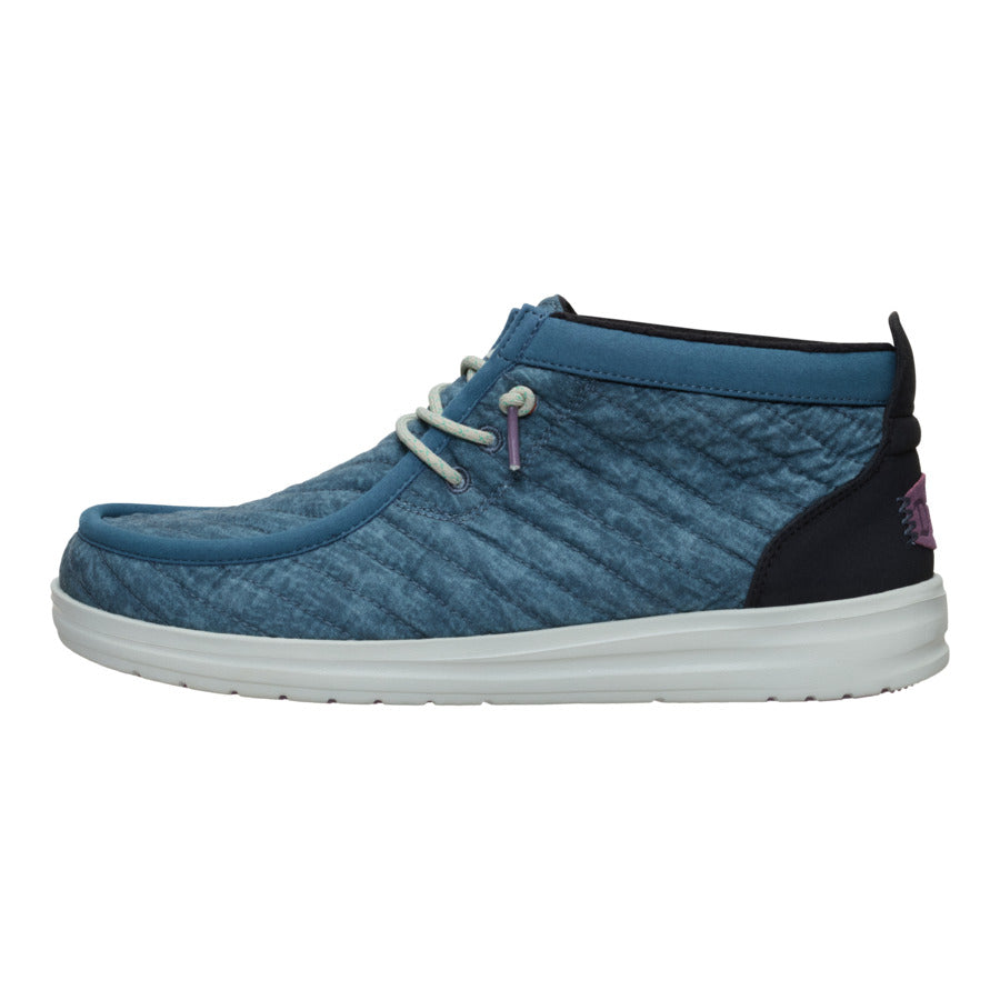 Wally Mid Gripr Washed Quilt – Stormy Blue/Multi