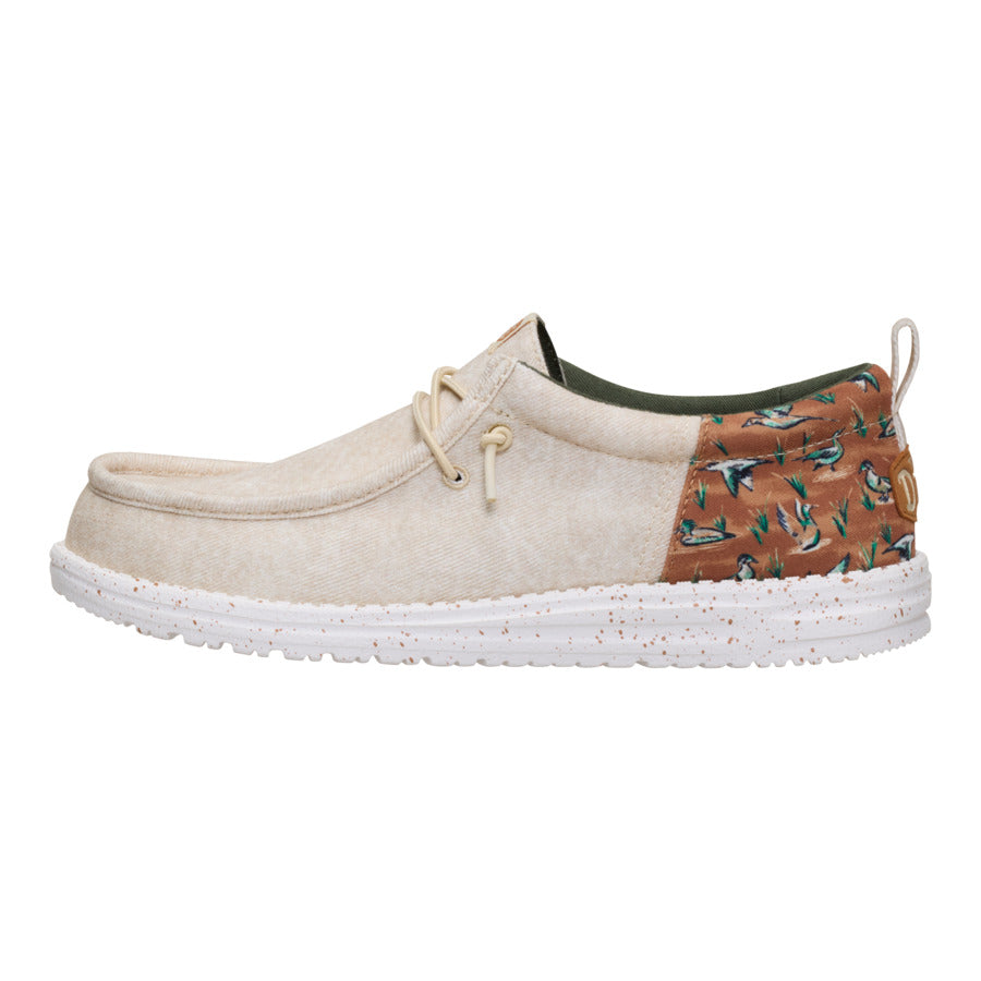 Wally Funk Duck Print – Wood Ash/Multi