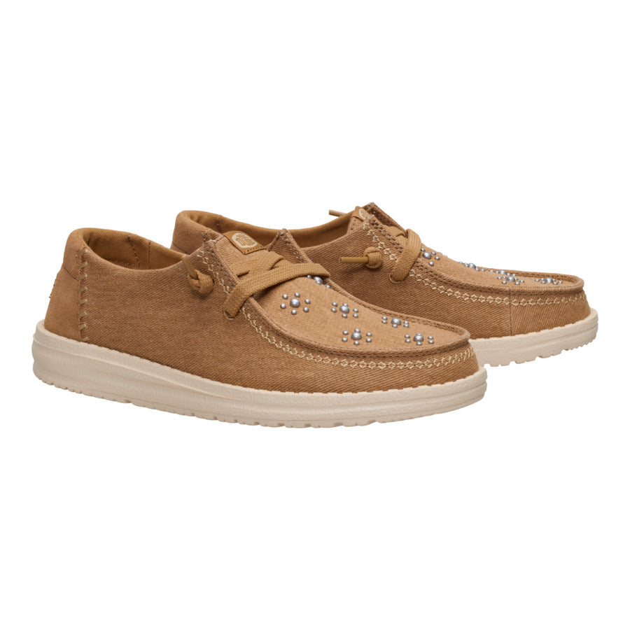 Wendy Star Stud – Cognac/Tan - Image 2