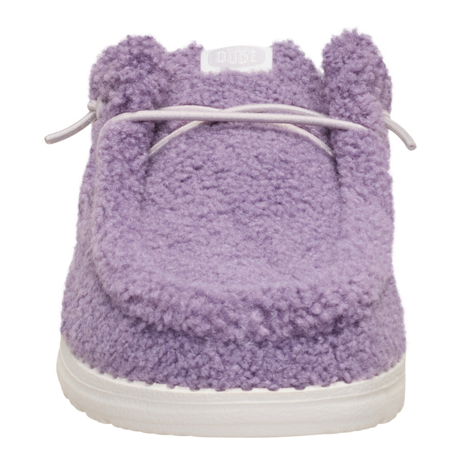 Wendy Slip Sherpa – Purple Ash - Image 4