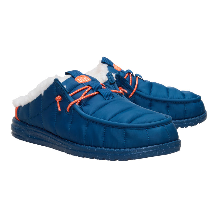Wally Slip Camp – Navy/Orange - Image 2